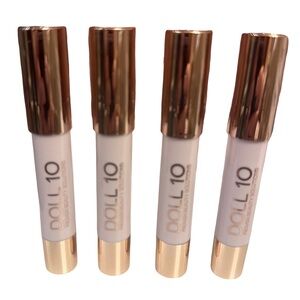 BEAUTY BUNDLE 🔥 LOT OF 4 DOLL10 ‘ENJOY LIFE’ LIP CRAYONS 💕